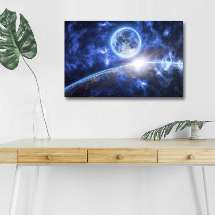Wallity NASA-035 Lienzo Decorativo Iluminado con LEDs Multicolor Wallity NASA-035 Lienzo Decorativo Iluminado con LEDs Multicolor